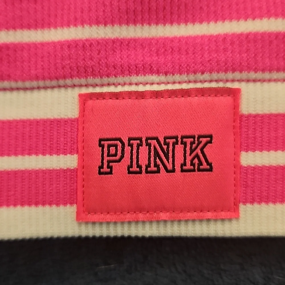 Pink Striped Sports Bra Size M - Picture 5 of 6